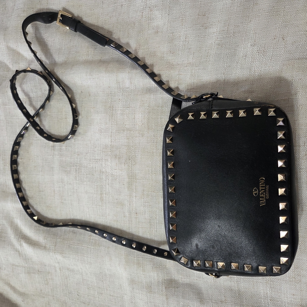 Valentino Black Studded Women's Bag